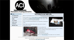 Desktop Screenshot of caveinstructor.org.uk